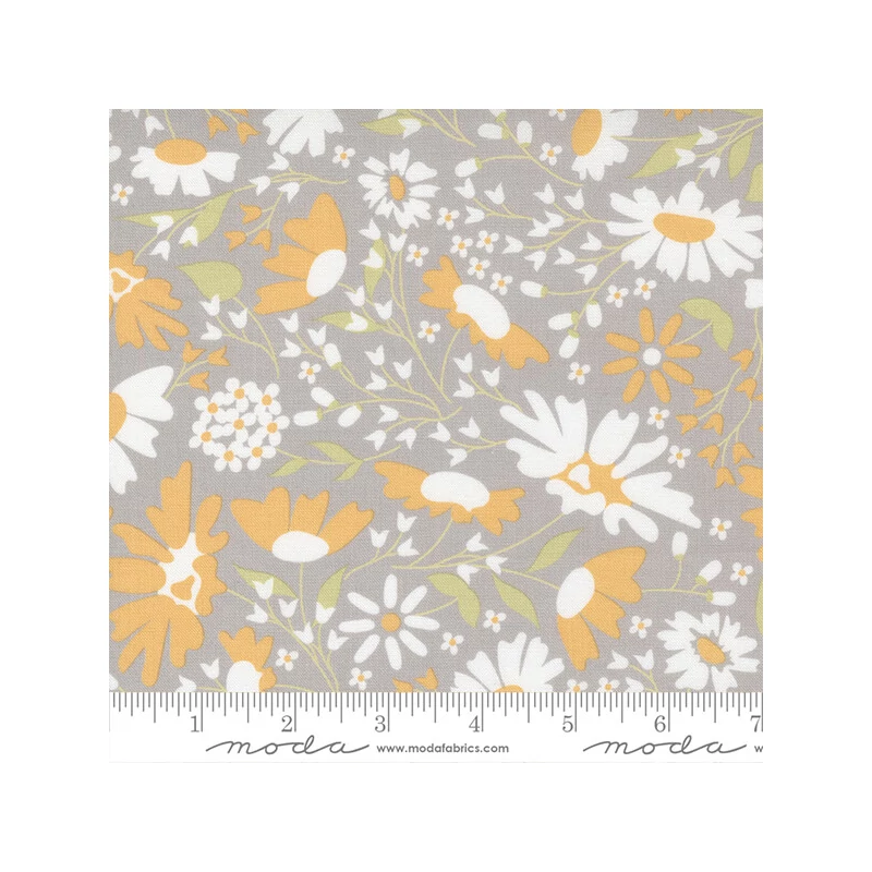 Material patchwork  - Moda - Buttercup and Slate by Corey Yoder 29151-16