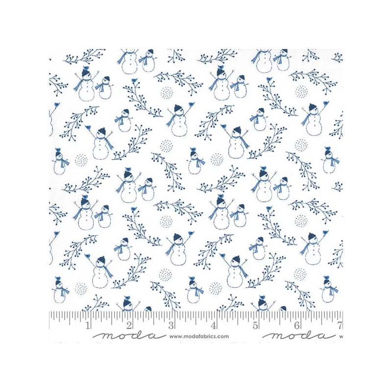 Material patchwork  - Moda - Crystal Lane by Bunny Hill Designs 2982-18