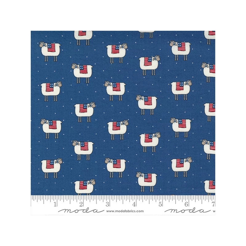 Material patchwork  - Moda - Prairie Days by by Bunny Hill Designs 2991-14