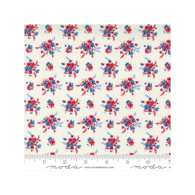 Material patchwork  - Moda - Prairie Days by by Bunny Hill Designs 2992-12