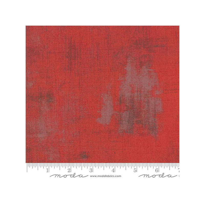 Material patchwork  - Moda - Grunge Basic Grey 30150-151 red