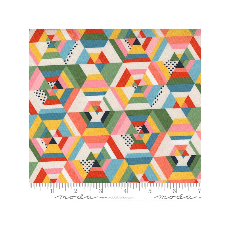 Material patchwork  - Moda - Frankie by Basic Grey 30671-11