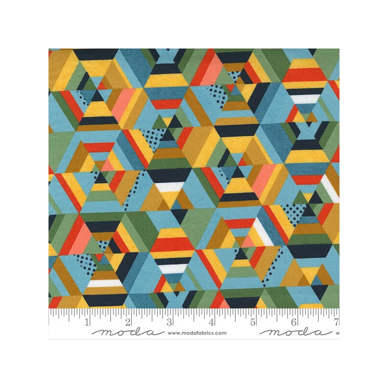 Material patchwork  - Moda - Frankie by Basic Grey 30671-21