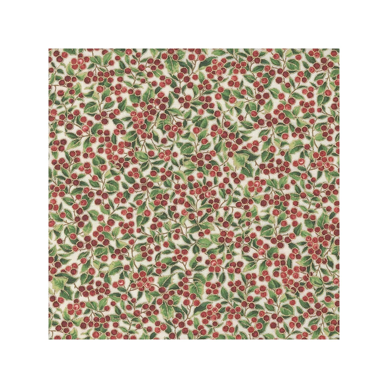 Material patchwork  - Moda - Merry Manor Metallic 33664-11M