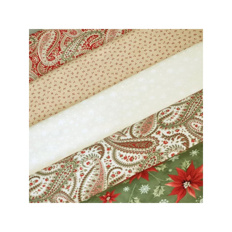 Material patchwork  - Moda - Poinsettia Plaza by 3 Systers 44290-14