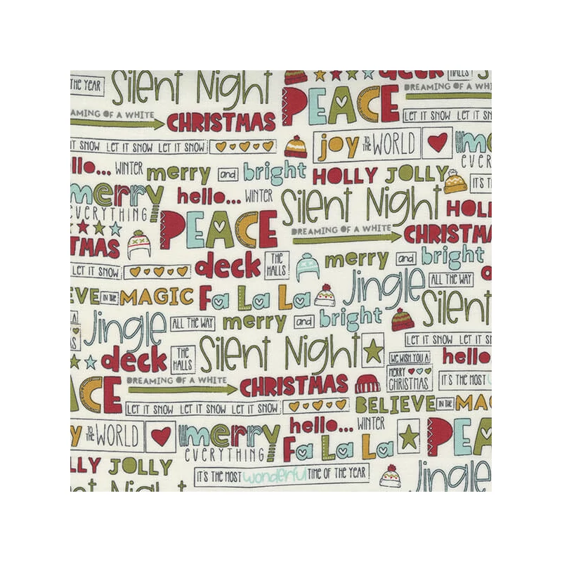 Material patchwork  - Moda - Snowkissed by Sweetwater 55580-11