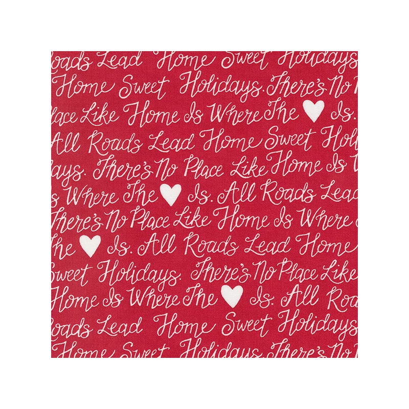 Material patchwork  - Moda - Holidays at Home by Deb Strain 56072-25