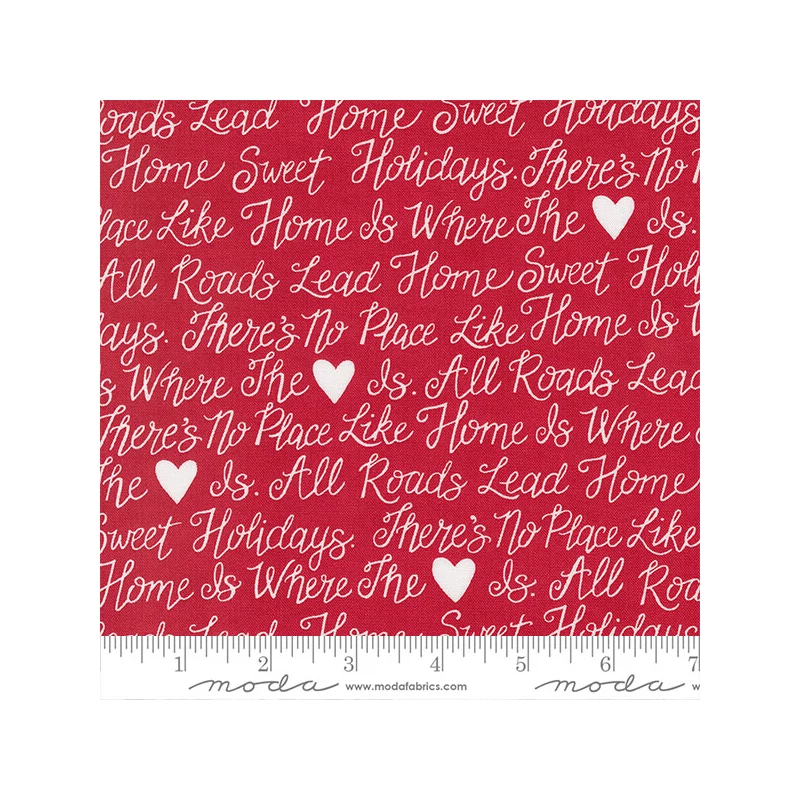 Material patchwork  - Moda - Holidays at Home by Deb Strain 56072-25