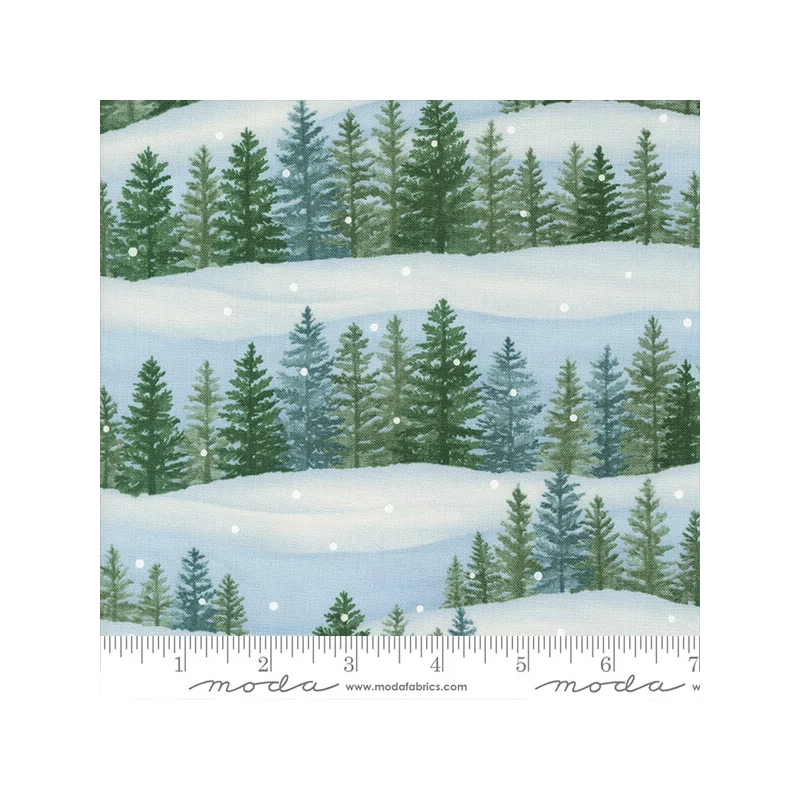 Material patchwork  - Moda - Woodland Winter by Deb Strain 56091-12
