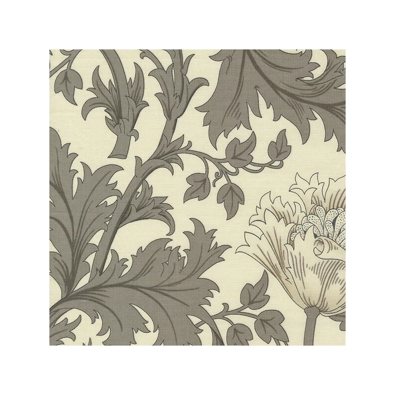 Material patchwork  - Moda - Barbara Brackman by Best of Morris Ebony Suite 8380-13