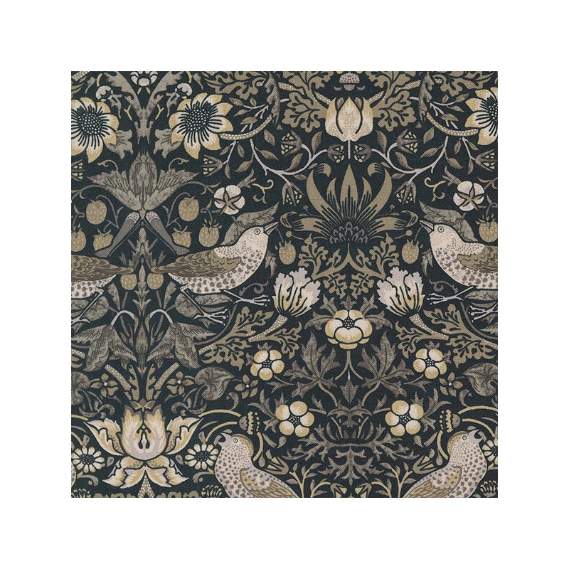 Material patchwork  - Moda - Barbara Brackman by Best of Morris Ebony Suite 8382-16