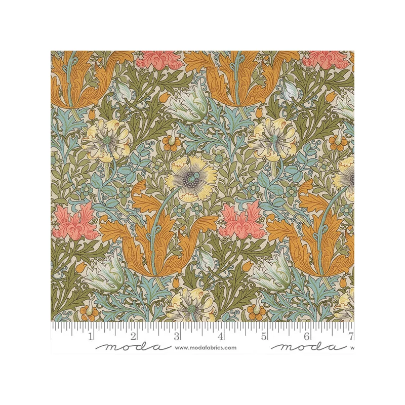 Material patchwork  - Moda - Barbara Brackman by Best of Morris Manor 8390-11