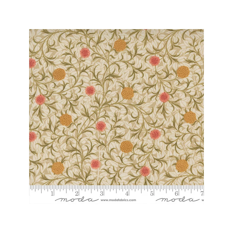Material patchwork  - Moda - Barbara Brackman by Best of Morris Manor 8393-11