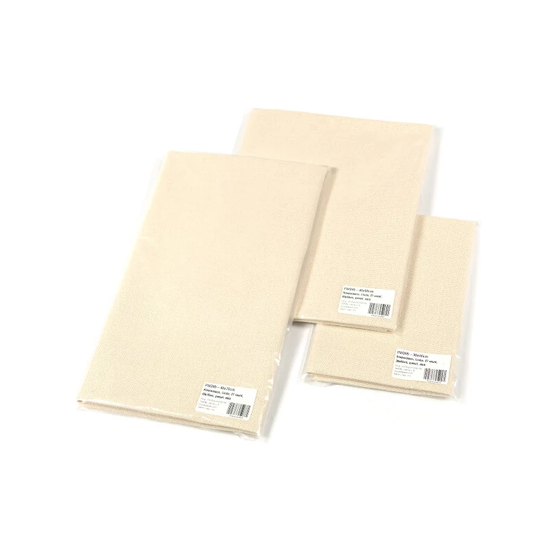 Pânză pentru broderie , Linda, 27 count - ecru, 40x70 cm