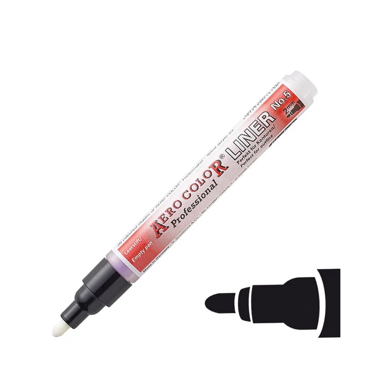 Aerocolor Liner festékkel tölthető toll