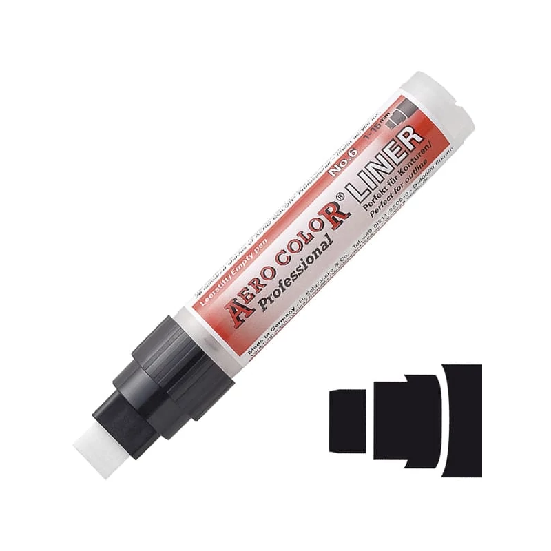 Aerocolor Liner festékkel tölthető toll