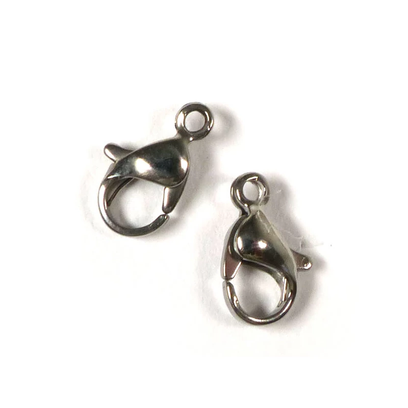 Clemă delfin, 11 mm, 2 buc - oțel inoxidabil