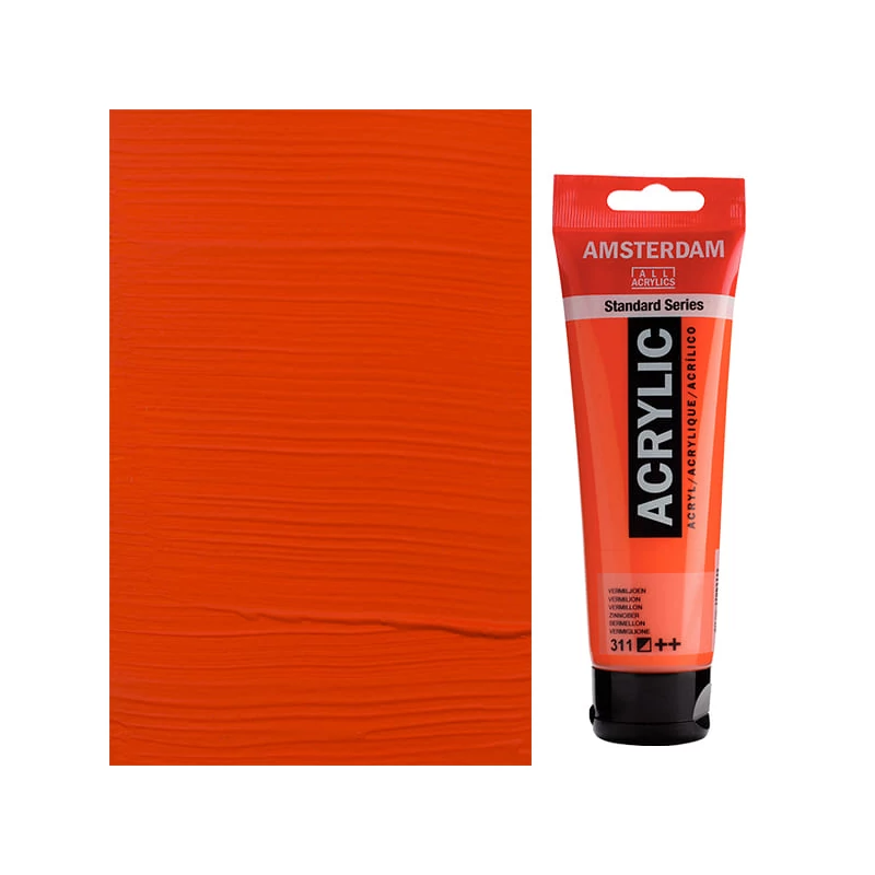 Talens Amsterdam vopsea acrilică, 120 ml - 311, vermilion