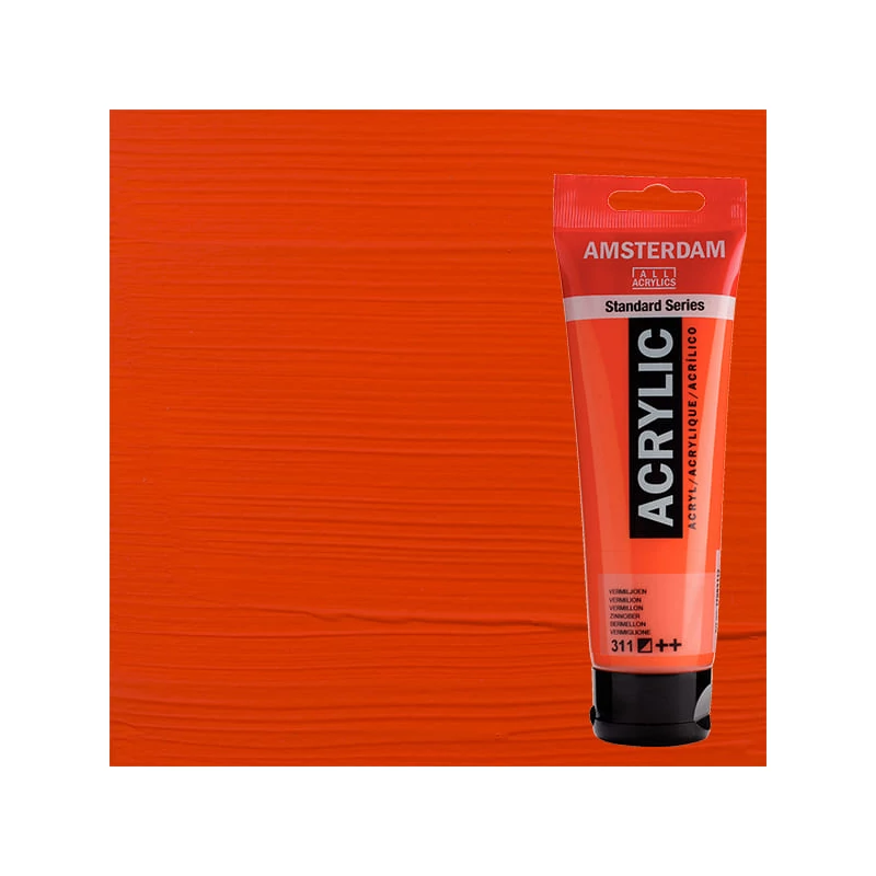 Talens Amsterdam vopsea acrilică, 120 ml - 311, vermilion