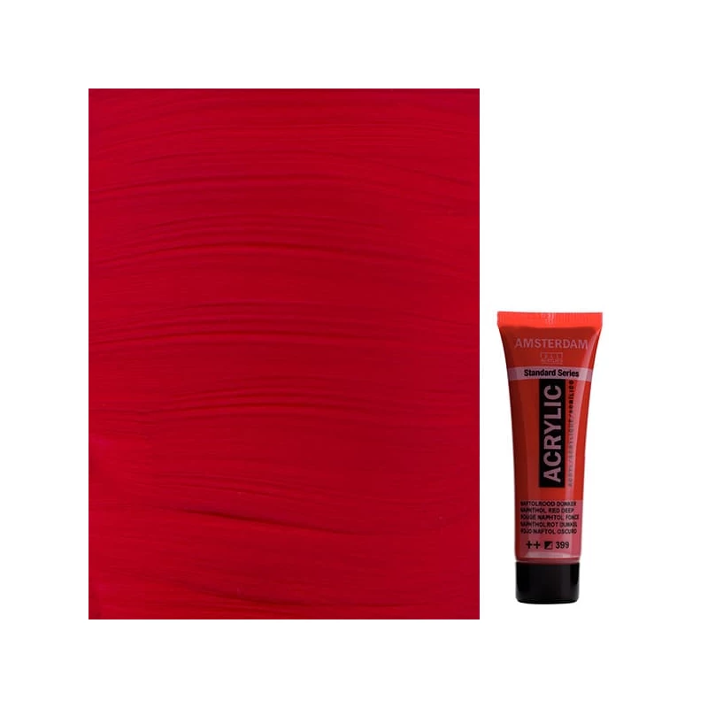 Talens Amsterdam vopsea acrilică, 20 ml - 399, naphthol red deep