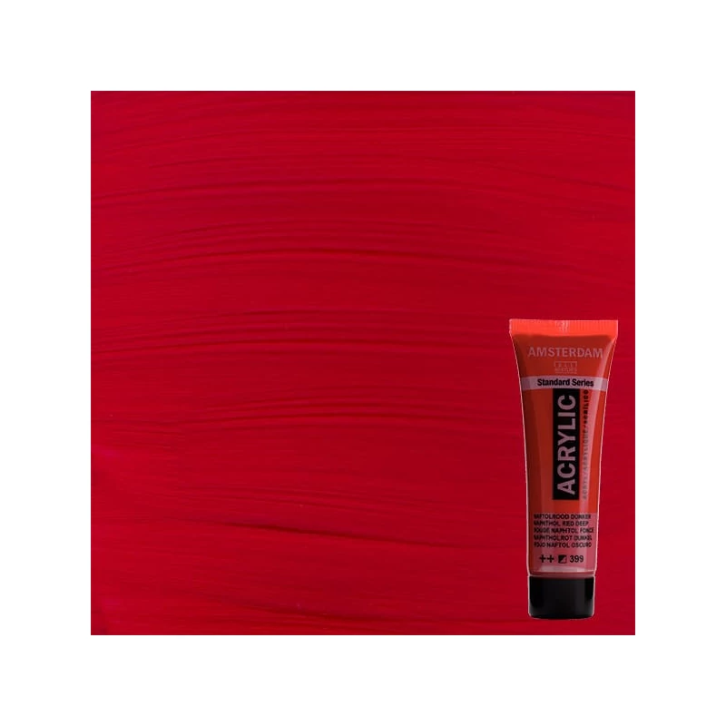 Talens Amsterdam vopsea acrilică, 20 ml - 399, naphthol red deep