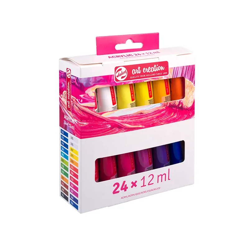 Set de vopsele acrilice Talens Art Creation - 24x12 ml