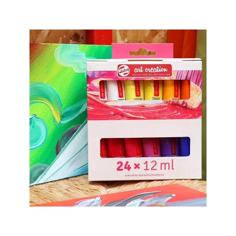 Set de vopsele acrilice Talens Art Creation - 24x12 ml