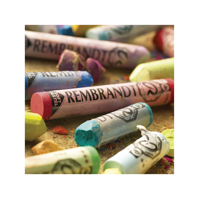 Set crete pastel uscat Rembrandt - 90 buc x 1/2