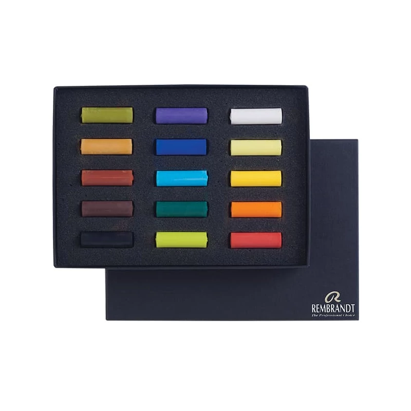 Set crete pastel uscat Rembrandt- 15 db x 1/2
