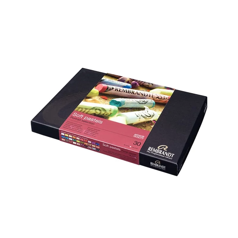 Set crete pastel uscat Rembrandt- 30 buc, portret