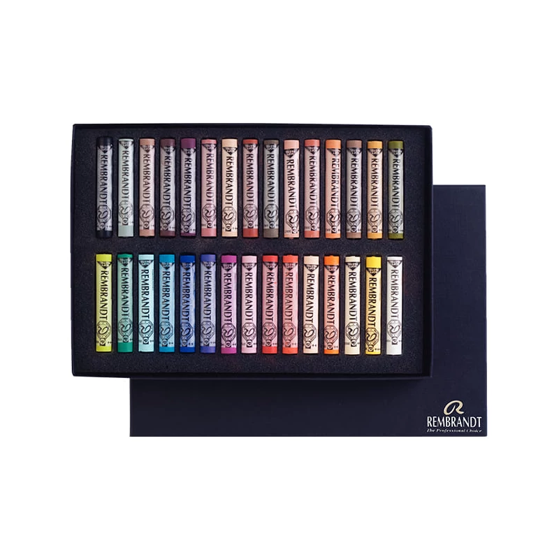 Set crete pastel uscat Rembrandt- 30 buc, portret