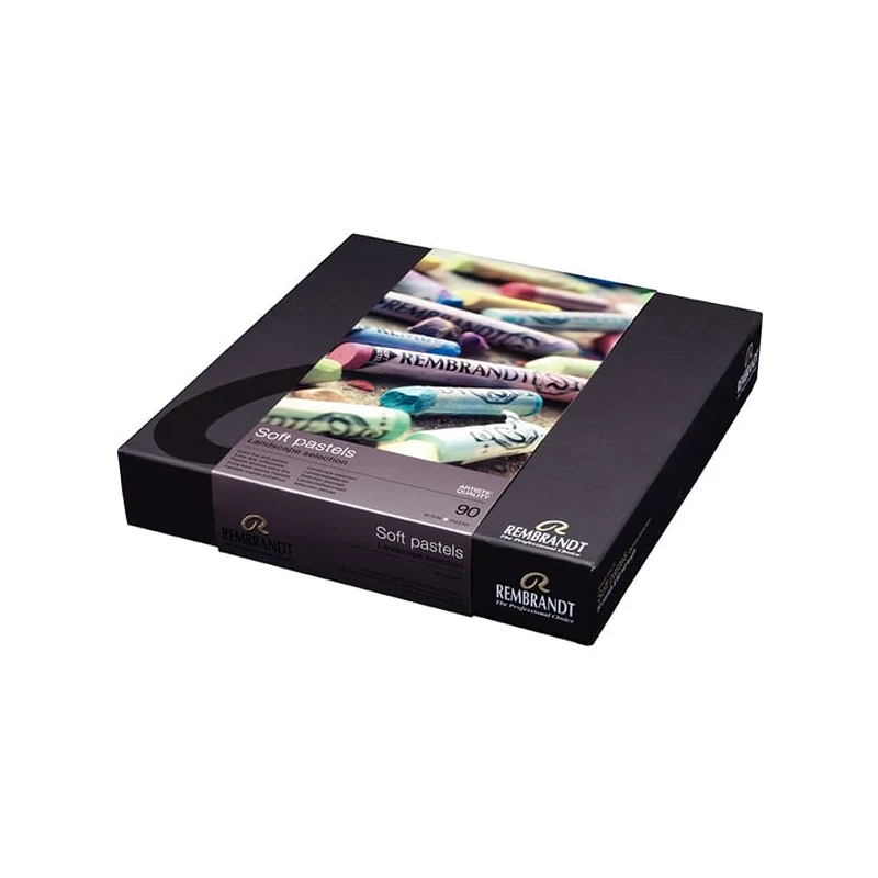 Set crete pastel uscat Rembrandt- 90 db, tájkép