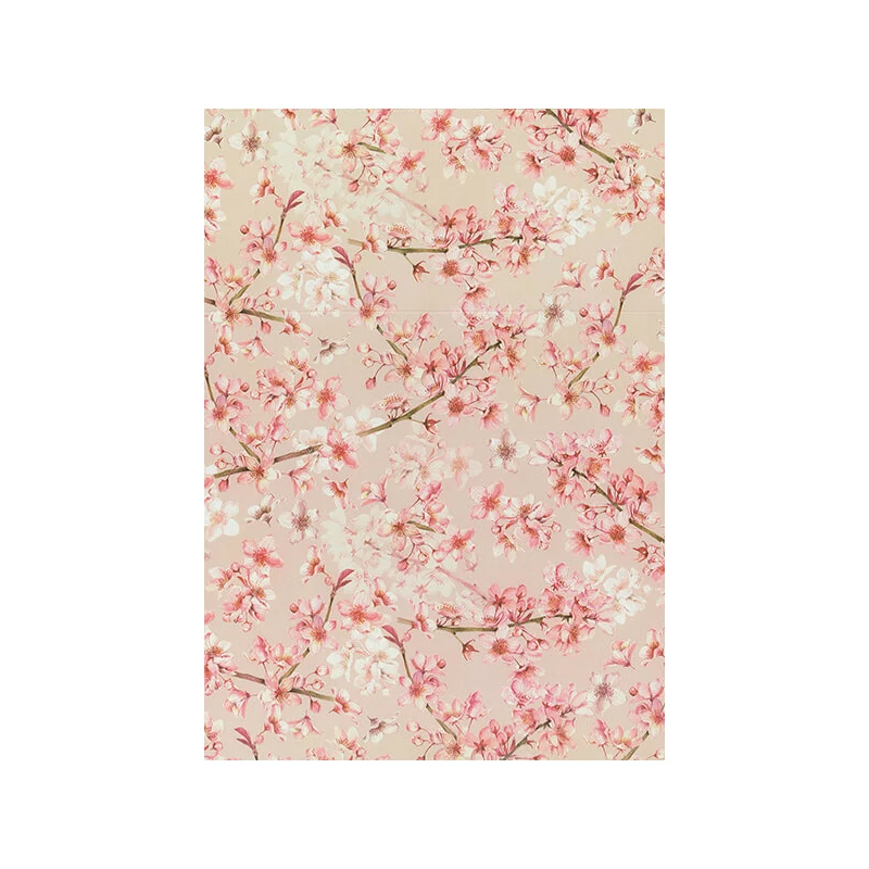 hârtie  de decoupage Tassotti - flori de cires