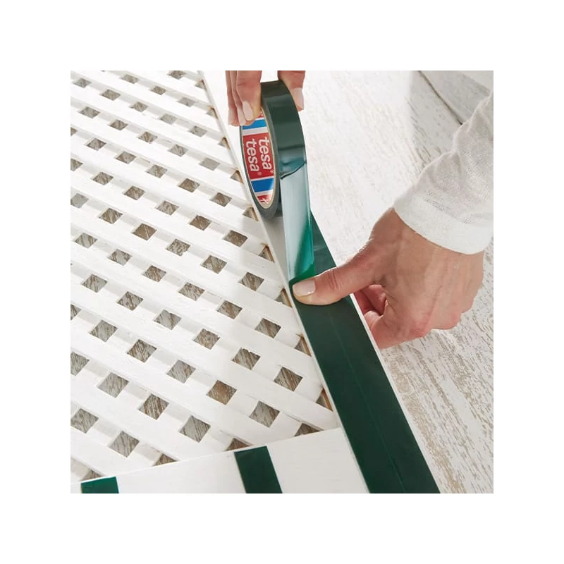 Tesa 55751 Powerbond bandă adezivă de montaj cu două fețe, exterior, negru, 19 mm x 5 m