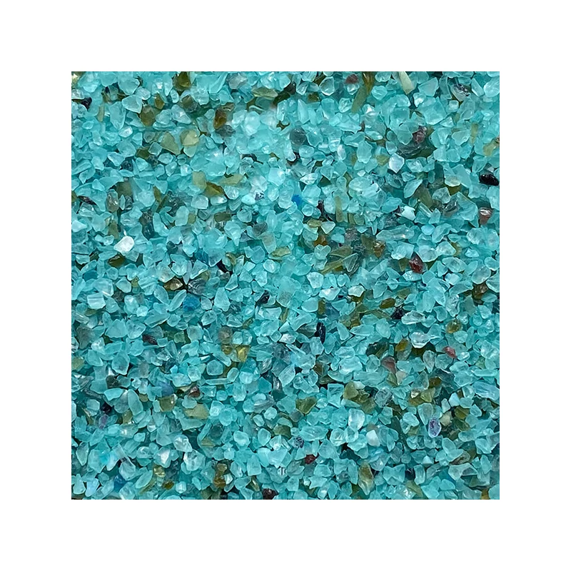 Granule de sticlă Jesmonite GlassRoxx, 150 g - turquoise