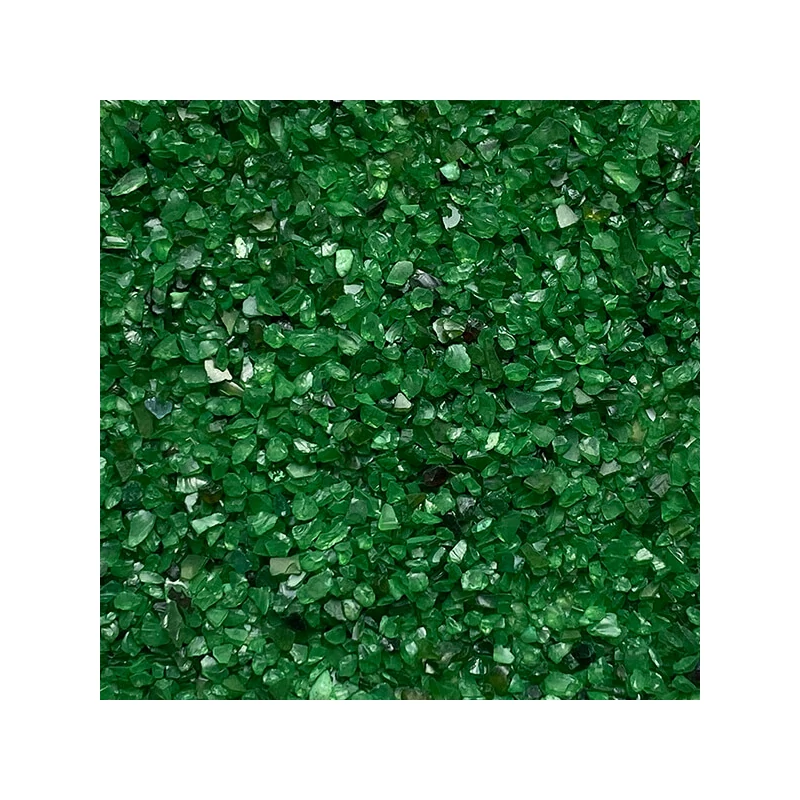 Granule de sticlă Jesmonite GlassRoxx, 150 g - foliage green