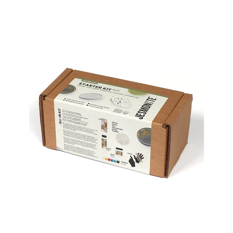 Set de rășini acrilice Jesmonite Starter Kit - șaibă rotundă, Micro-1