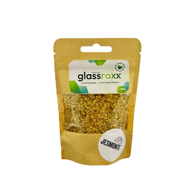 Granule de sticlă Jesmonite GlassRoxx, 150 g - gold