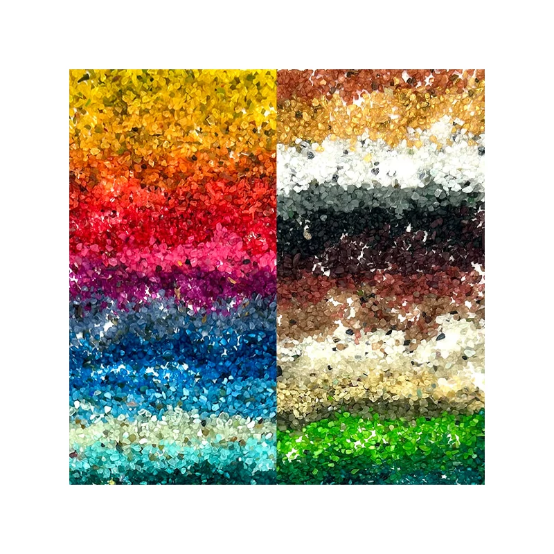 Granule de sticlă Jesmonite GlassRoxx, 150 g - sunny yellow