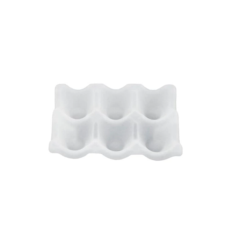 Matriță din silicon Jesmonite pentru răsină acrilică și sintetică  - suport ouă, 14,5x10 cm