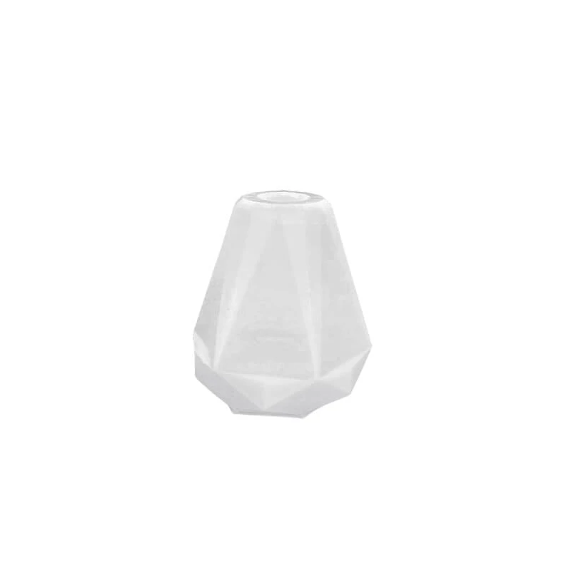 Matriță Jesmonite din silicon pentru răsină acrilică și sintetică - vază fațată, 7x7 cm