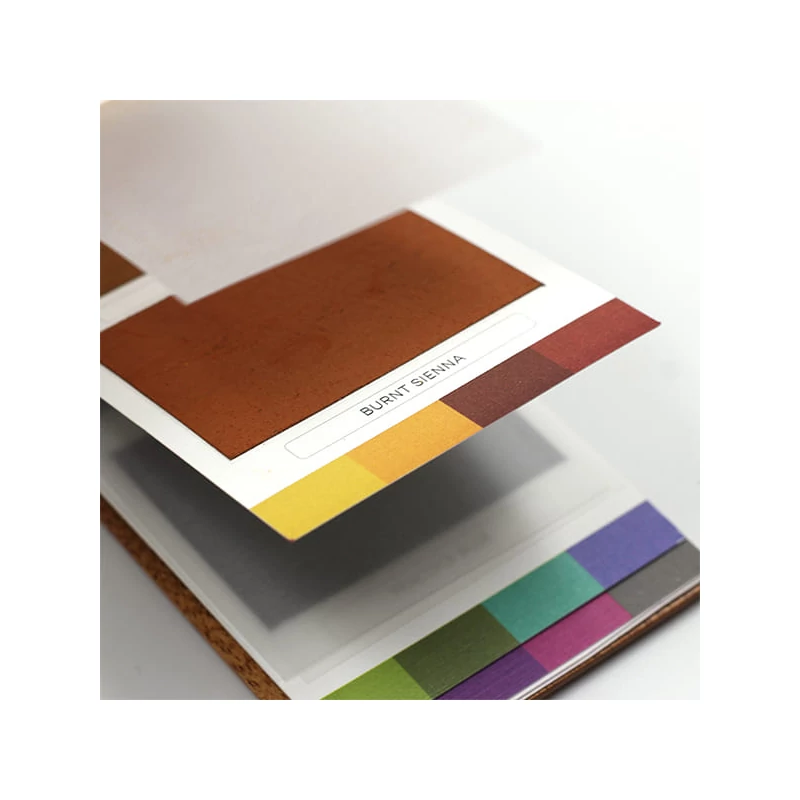 Set de palete de hârtie acuarelă Viviva Colorsheets - 16 culori + pensulă cu rezervor de apă, Original Sketcher Set